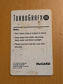 Power Golf (TurboGrafx-16, 1989) CART ONLY