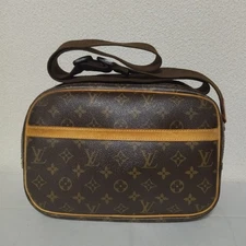 Louis Vuitton Reporter PM Monogram Shoulder Bag Crossbody Shoulder Carry M45254