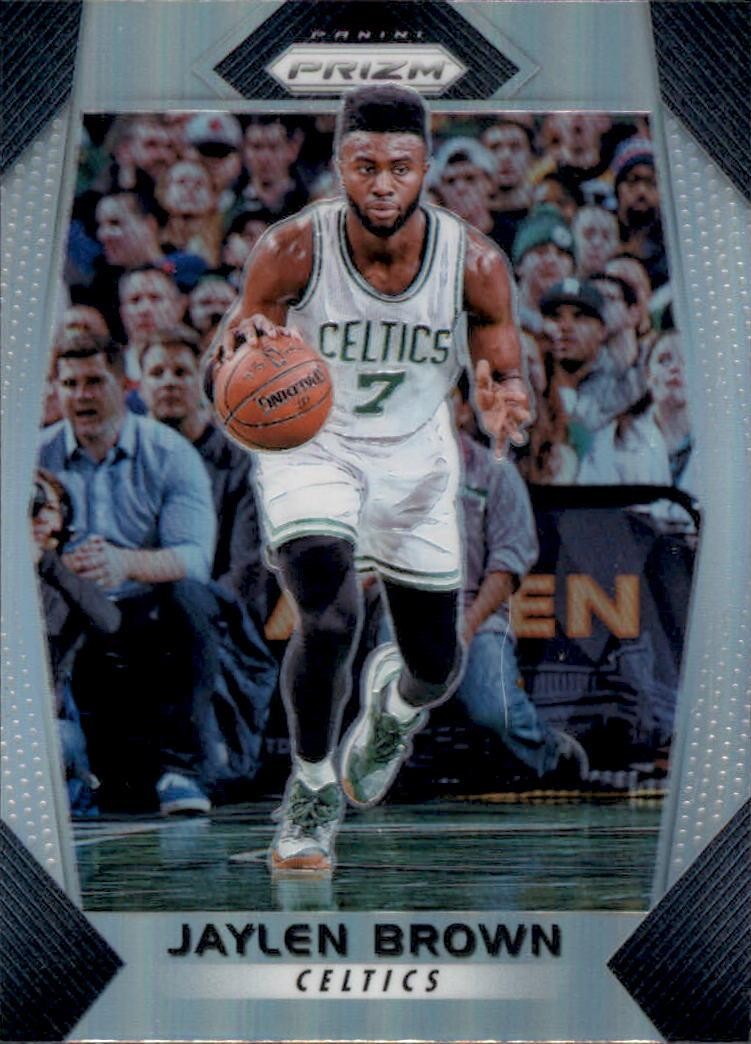 2017-18 Panini Prizm #11 Jaylen Brown Prizms Silver