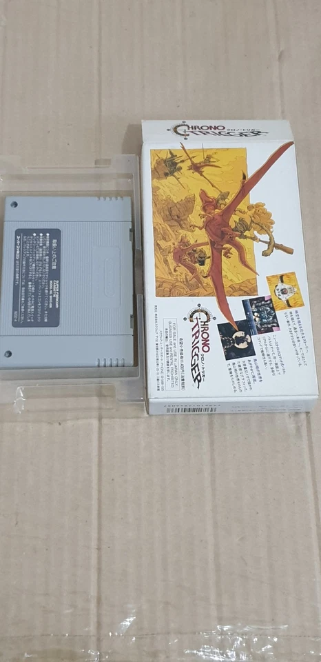 Super Famicom NTSC J SNES Japan Chrono Trigger, Boxed, Tested, Squaresoft 1995 - Image 4 of 4