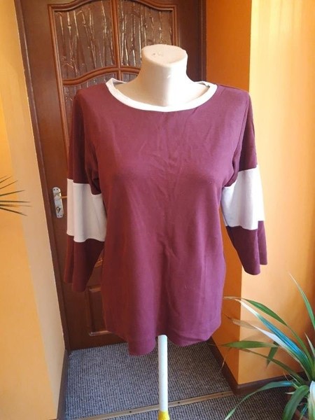 Women French Connection Raglan Burgundy 36 / S /