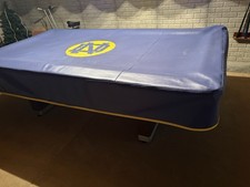 Notre Dame Fighting Irish Blue Billiard/Pool Table Cover with Yellow ND Logo