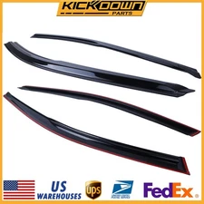 For 2025-2026 Toyota Camry JDM Mugen Style Window Visors Rain Guards Deflectors