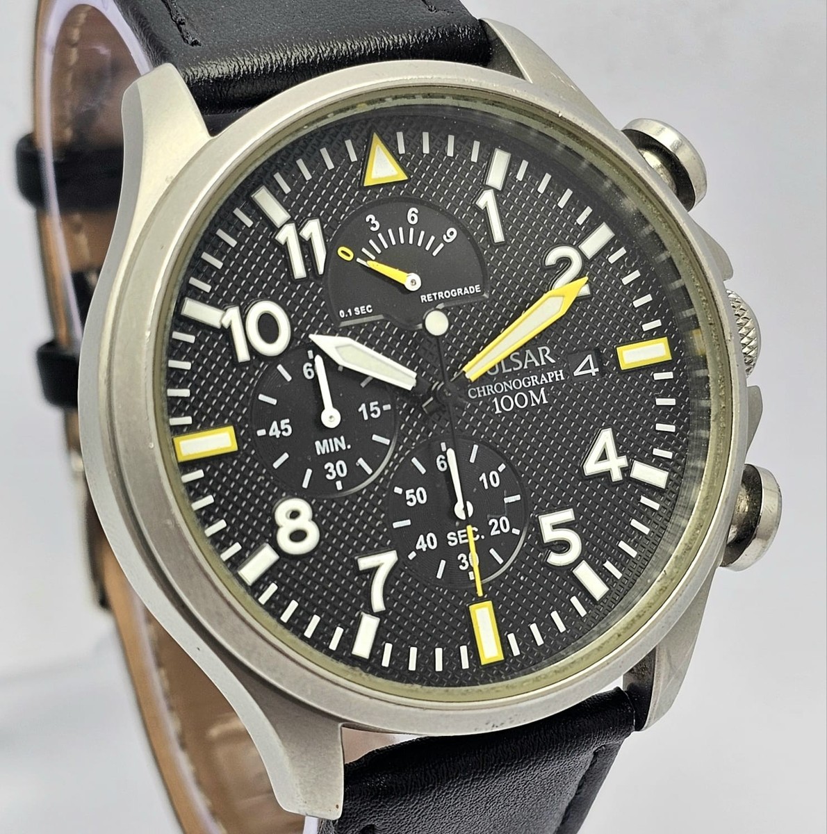 Pulsar Chronograph VD50-X019 Quartz Men's Watch | eBay