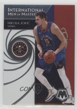 2019-20 Panini Mosaic International Men of Mastery Nikola Jokic Jokić #9 03jn