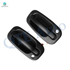 Pair Of 2 Front Exterior Door Handle For 2001-2006 Chevrolet Silverado 3500