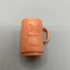 Vintage 1970's Cereal Premium Count Chocula Mini Mug Orange