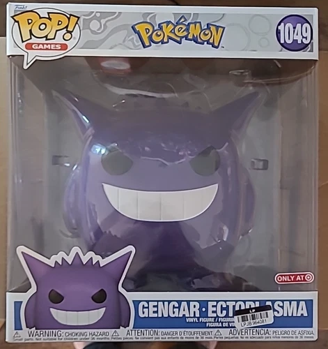 Funko Pop! Jumbo Pokemon Gengar Ectoplasma10"Figure 1049 Target Exclusive*470-19