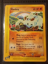 Pokèmon TCG Mankey 092/147 Aquapolis Card