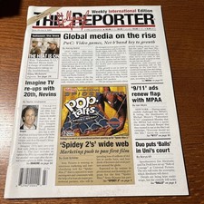 2004 VTG The Hollywood Reporter: Fahrenheit 9/11 Michael Moore MPAA Spider Man 2