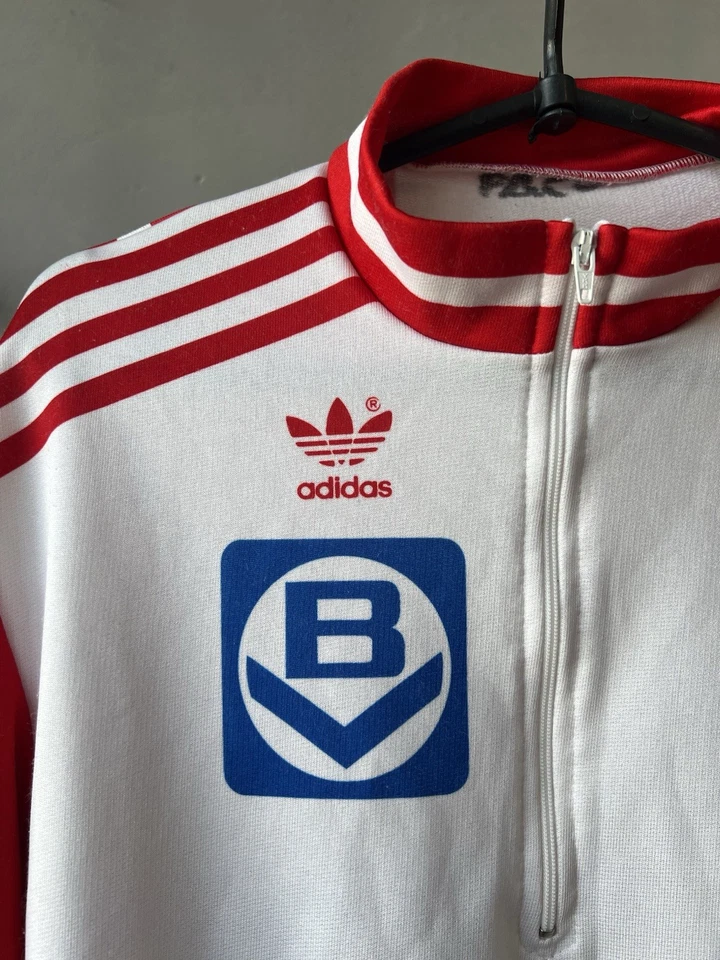 1970/80’S VERY RARE ÖSTERREICH AUSTRIA TEAM ADIDAS CYCLING BIKE JACKET SIZE 3 - Image 4 of 4