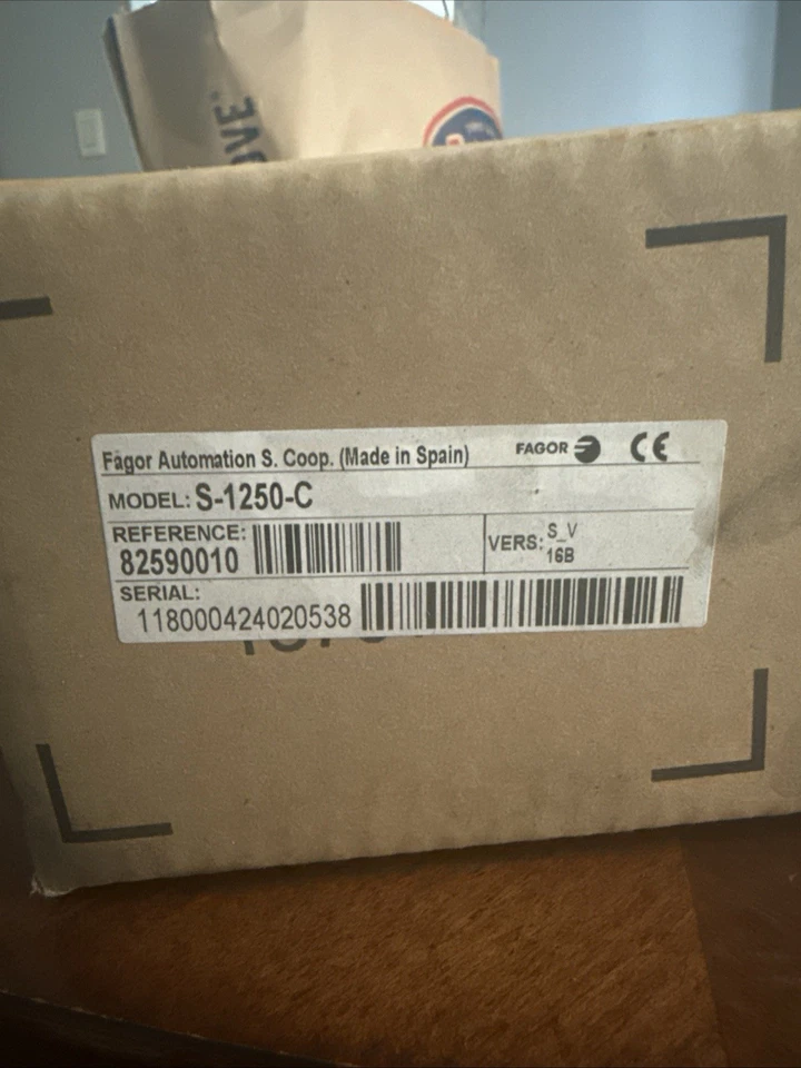 Fagor Automation S-1250-C Foto 2 de 4