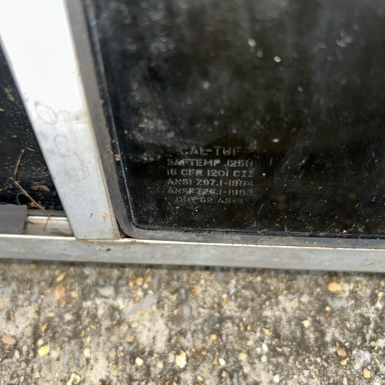 1973-1987 Chevy C10 Rear Back Glass Sliding Window Tinted READ Description