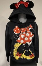 Disney Parks Authentic Originals Women  s MINNIE MOUSE Hooded sweatshirt size M