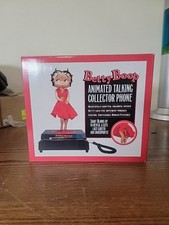 Betty Boop Animated Talking Collector Telephone NEW 2000s
