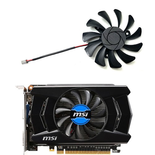 Karta graficzna Wentylator chłodzący HA8010H12F-Z do MSI GTX1030 730 740 750 - Zdjęcie 8 z 9