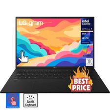 LG Gram Laptop 17" WQXGA Touch Backlit Intel Core Ultra 7 UpTo 32GB RAM 4TB SSD