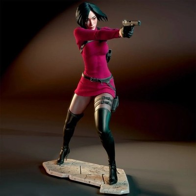 Resident Evil Ada Wong Action Figure   1/18 Scale Collectible Model Toy | Detail