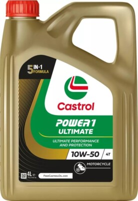 Aceite Castrol Power Racing 4T 10W50 4L Moto litros 1050  ¡24H/72H