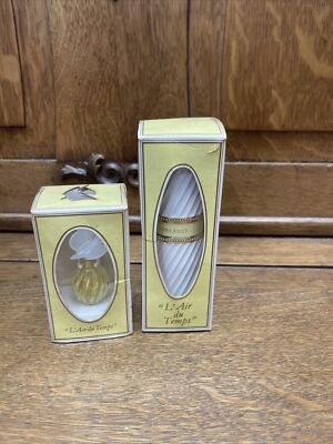 Vintage Nina Ricci L'Air du Temps & Nina Ricci 1/5 Fl. Oz.6ml Bot Nib