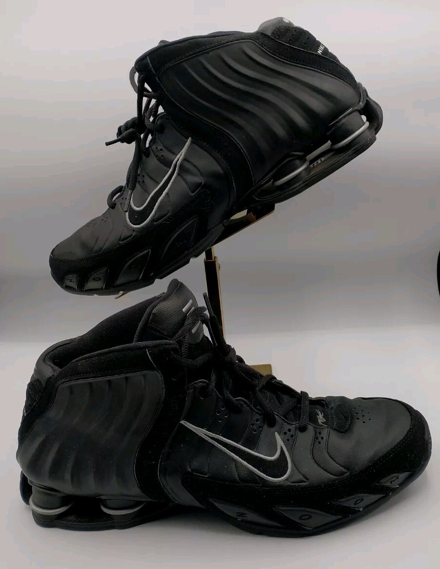 SAOLA Nike Shox Zoom Flight 2005 Sneaker Uomo 12.5 Nero 311739 007