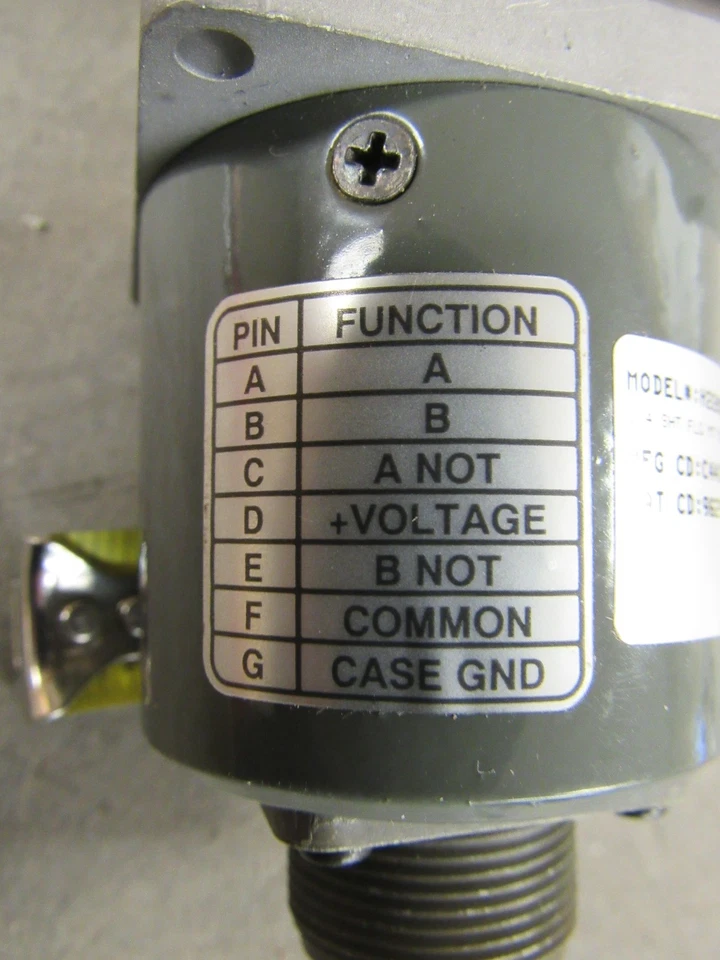 DYNAPAR H220360110232 1/4 SHT FLG MT 5-26VDC LD 7 P 360 PPR ***NIB*** - Image 3 of 4