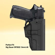 Triple Caliber SP2022 Holster Fits Sig Sauer 9mm 40 357 Full Size OWB Duty Carry