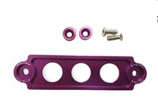 PURPLE JDM Battery Tie Down Bracket Anodize Aluminum Honda Civic CRX ACURA TypeR