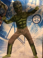 Avengers Hulk Costume Boy Large 10  12 