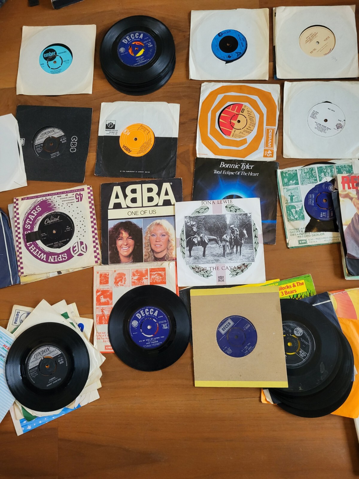 vinyl records job lot 7 singles eBay