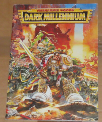 Warhammer 40K Dark Millennium Supplement Regelbuch 1993 Spiele Workshop OOP WH40K