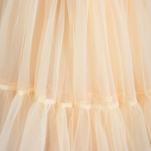 Girls Mini Lolita Tutu Skirt Petticoat Rainbow Crinoline Underskirt Cosplay Wear - Bild 6 von 6