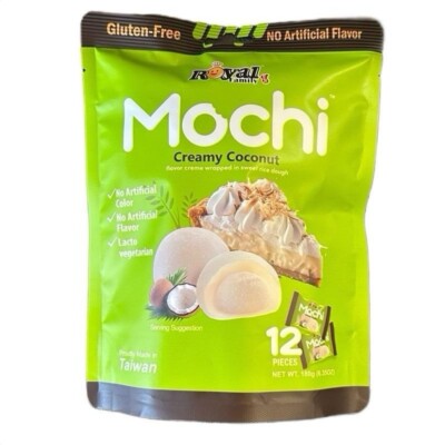Royal Family Mochi 180g Rice Cakes w/ Assorted Flavors 12 Pcs Individually Wrap