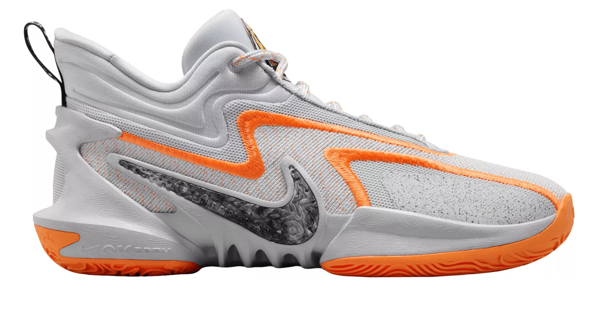 Nike Cosmic Unity 2 EP Grey Orange Black Men Basketball Shoe ALL