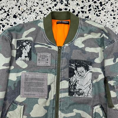 ROUGH SIMMONS NEOTOKYO AKIRA BOMBER CAMO PATCHWORK JACKET: | eBay