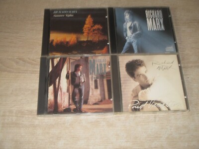 Richard Marx 4 CD Musik Sammlung Repeat Defender + Summer Nights + Paid Vacation
