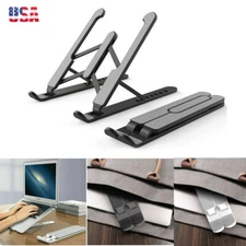 Adjustable Foldable Laptop Stand Desk Portable Notebook Riser Computer Holder