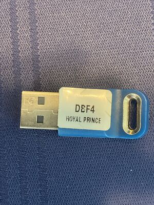 WMS Royal Prince DBF4 BB3 DONGLE ONLY SLOT GAME WILLIAMS BLUEBIRD 3