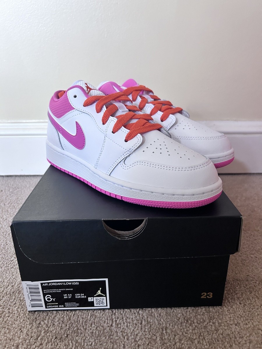 pink jordan 1 size 5