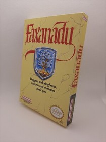 NES - Faxanadu - Box Cover ONLY