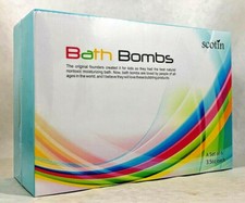 Bath Bombs Scotin Gift Set of 6 - Lav, Rose, Tea Tree, Orange, Peppermint, Lemon