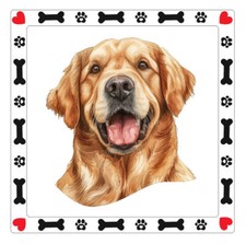 Golden Retriever Dog Sticker Decal A878