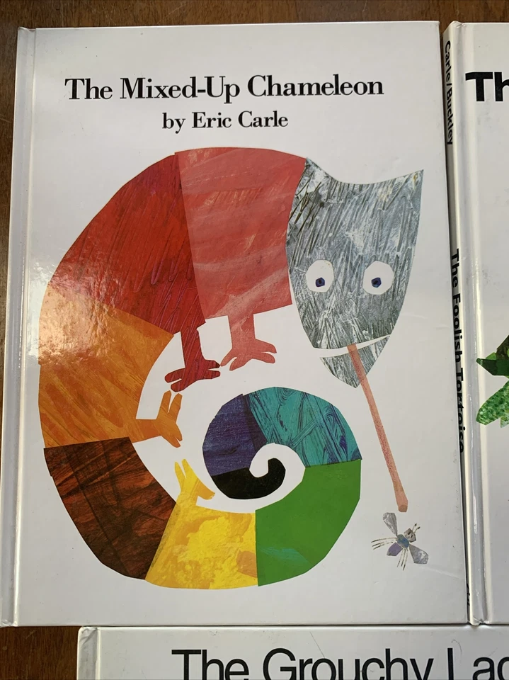 Lot of 5 Eric Carle Hard Cover Books Children Kid Brown Bear Hungry Caterpillar - Image 3 of 4