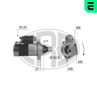 ERA Anlasser Starter 1.4kW für Lada Niva 220079A