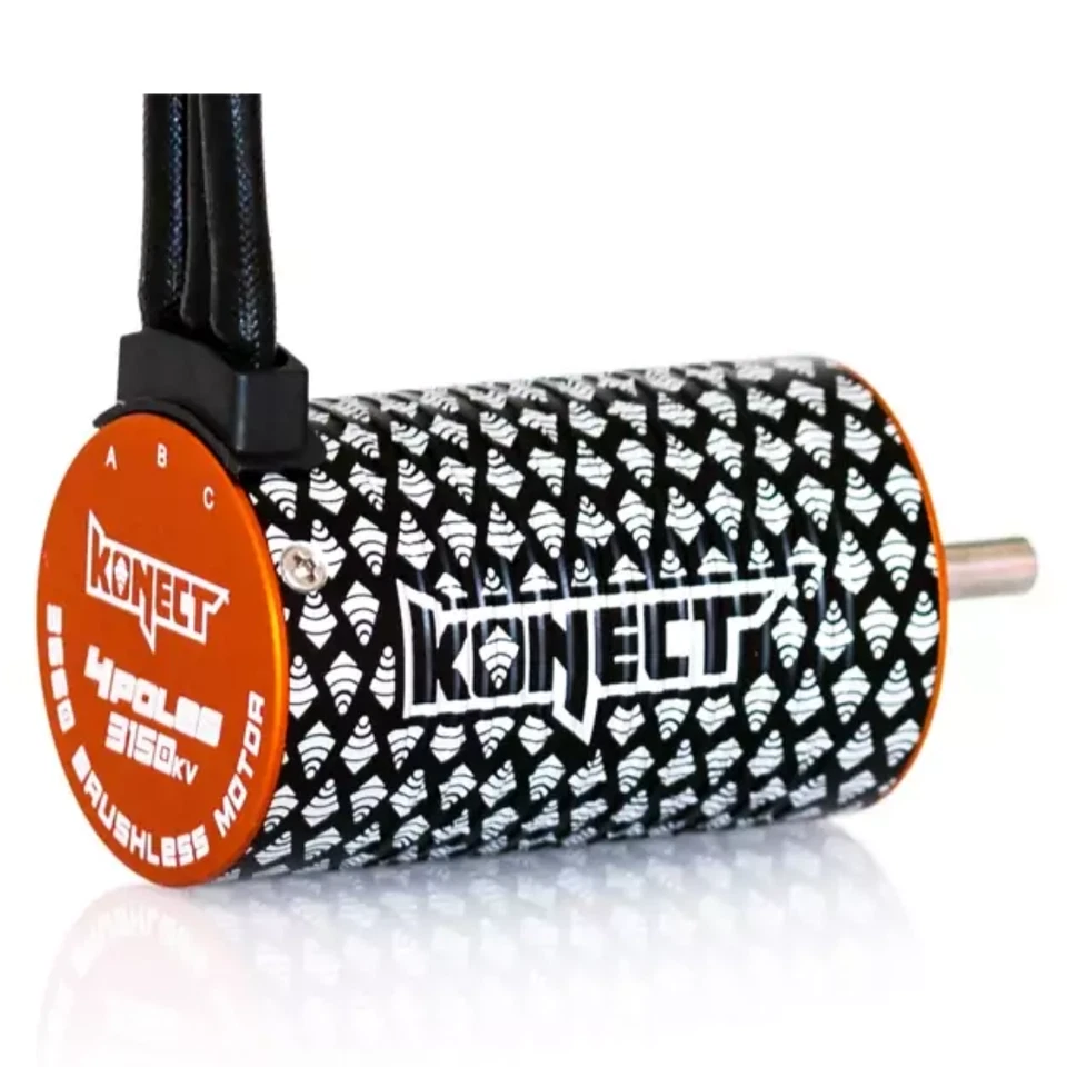 Konect Brushless SCT Combo 3150kv Motor 80a ESC Waterproof Tekno Losi TLR RC Car - Image 4 of 4