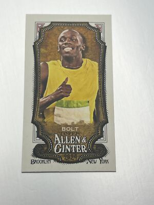 2024 Topps Allen & Ginter USAIN BOLT MINI #208