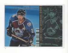 1998-99 UD3 #33 Peter Forsberg (Three Star Spotlight) Avalanche