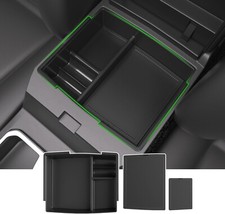 For 2024-2026 Toyota Tacoma Center Console Organizer Armrest Trays Storage Box