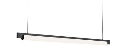 Sonneman 3826-44 Keel 44''W LED Linear Chandelier - Black