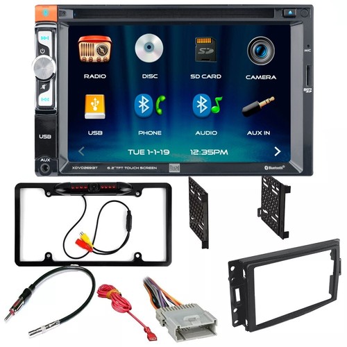 DUAL 6.2" CD/DVD Player Car Stereo AM/FM Radio Kit For 2005-2010 Hummer H3, H3T